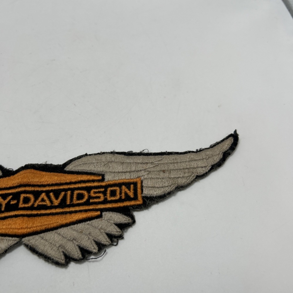 Vintage 60's 70's Harley Davidson Patch Motorcycle Large - Picture 6 of 12